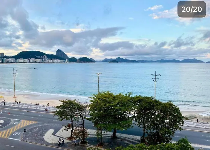 Beira-Mar Em Copacabana 3 Quartos Com Ar Cond Rio de Janeiro
